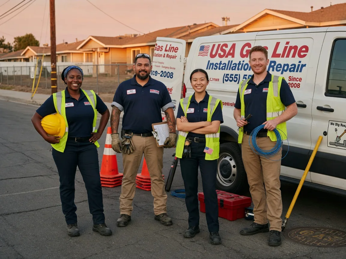 Gas Line Installation company in Trenton, TX
